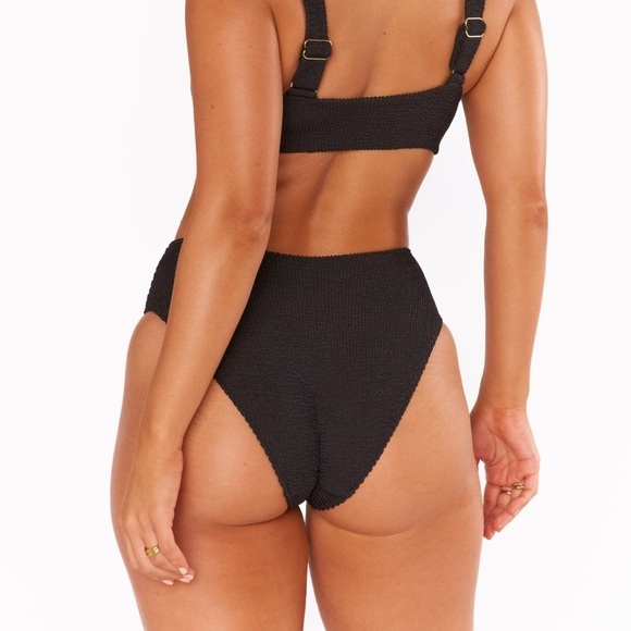 SHOW ME YOUR MUMU Sail Bottom In Black Scrunch - Picture 6 of 8